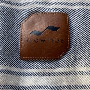 Slowtide Kids Swim Coverup - Blue Striped